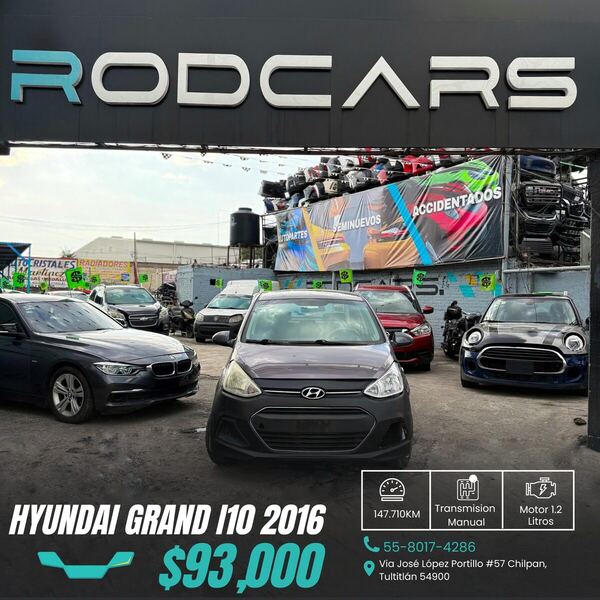Hyundai Grand i10 2016 vendido