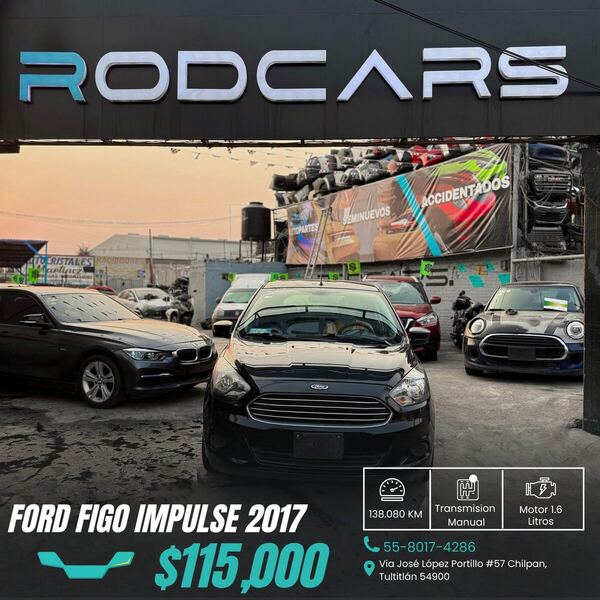 FORD FIGO 17 2017 vendido