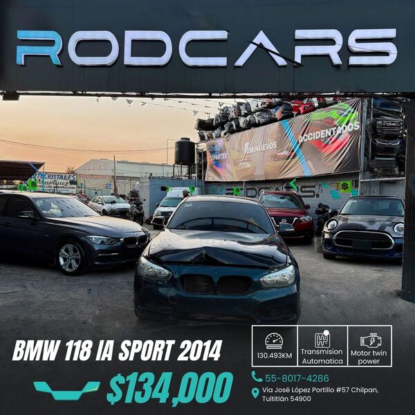 BMW 118IA 2014 vendido