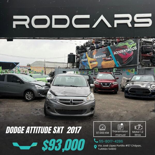 Dodge Attitude 2017 vendido