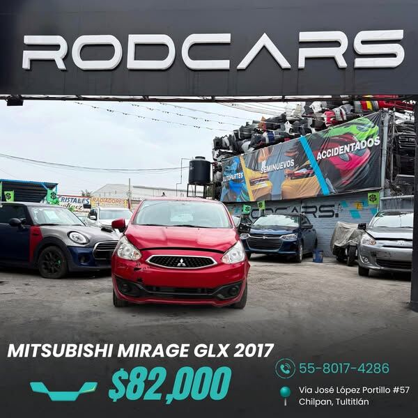 Mitsubishi Mirage 2017 vendido
