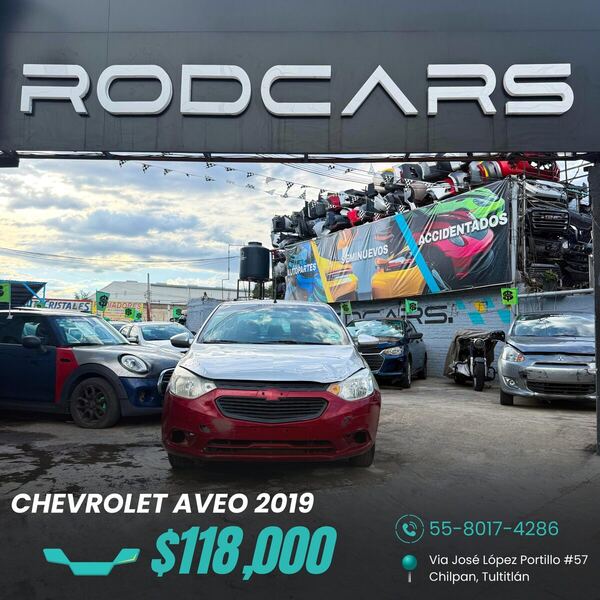Chevrolet Aveo 2019 vendido