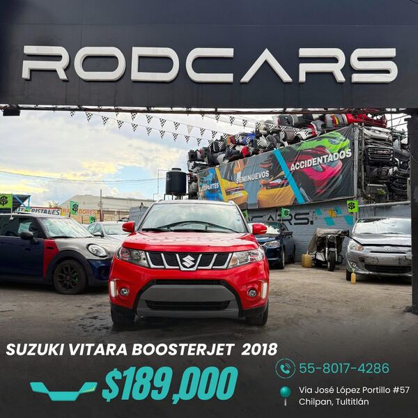 Suzuki Vitara 2018 vendido