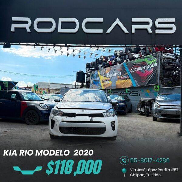 KIA Rio 2020 vendido