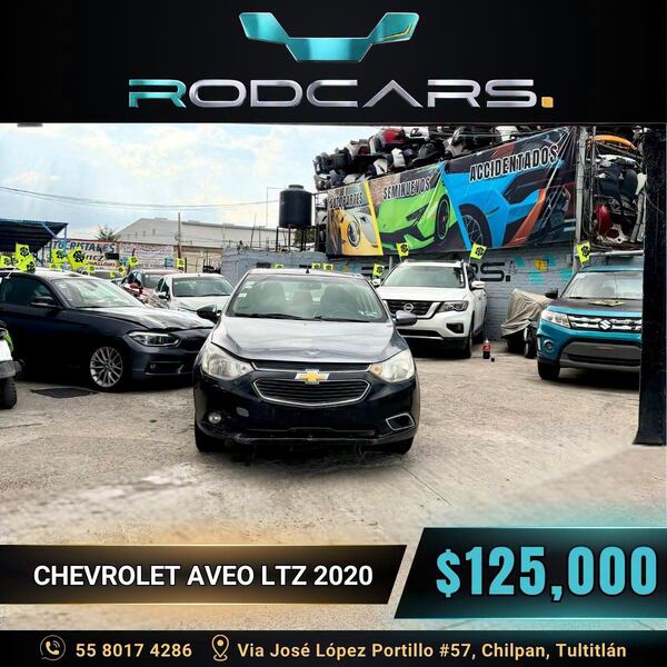 Chevrolet Aveo 2020 vendido