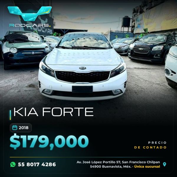KIA Forte 2018 vendido