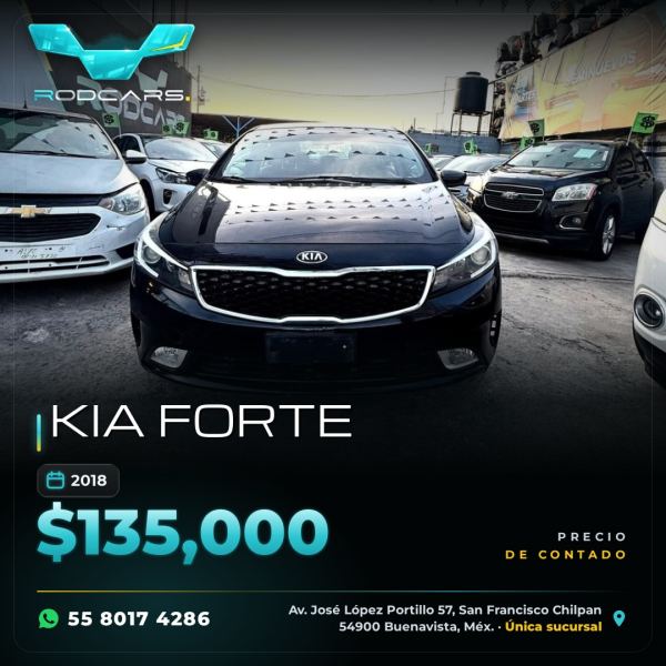 KIA Forte 2018 vendido