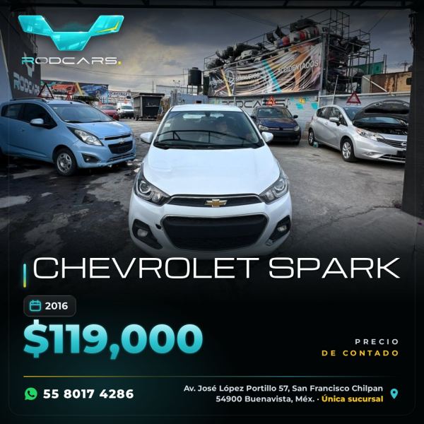 Chevrolet Spark 2016 vendido