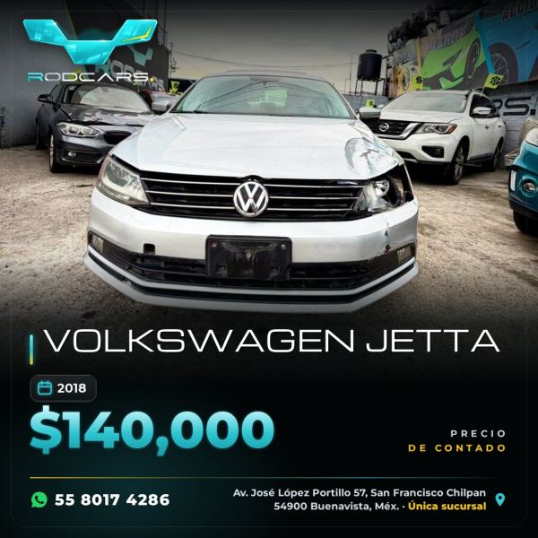 Volkswagen Jetta 2018 vendido