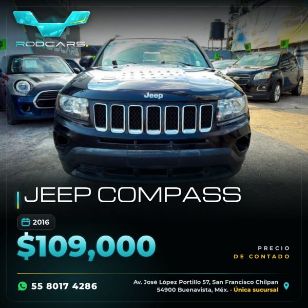 Jeep Compass 2016 vendido