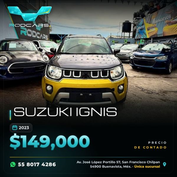 Suzuki Ignis 2023 vendido