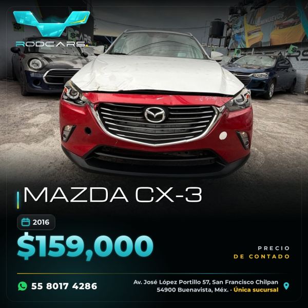 Mazda CX-3 2016 vendido