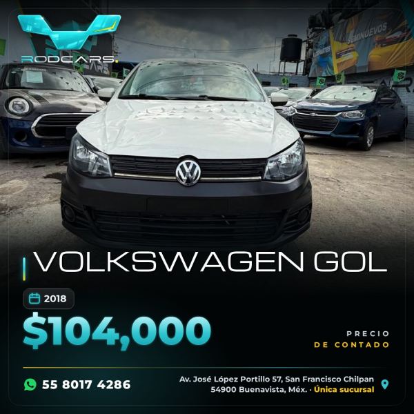 Volkswagen Gol 2018 vendido
