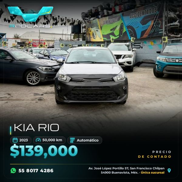KIA Rio 2023 vendido